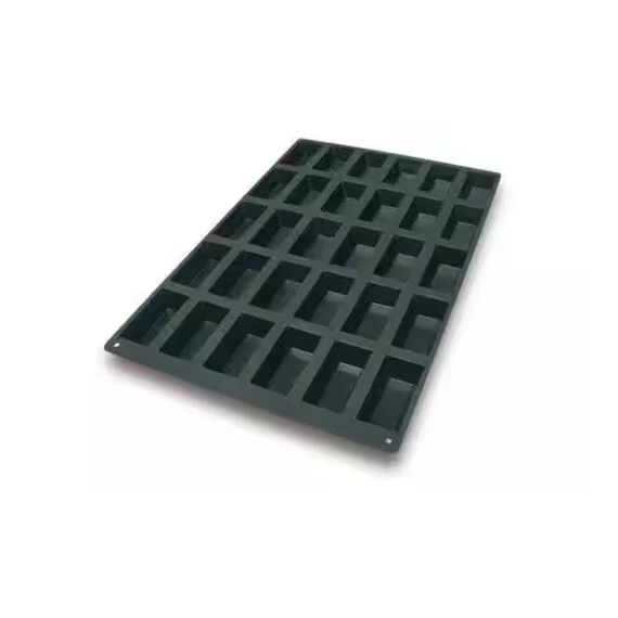 Aranyrúd szilikon sütőforma,  30 üreg. - SilikoMart