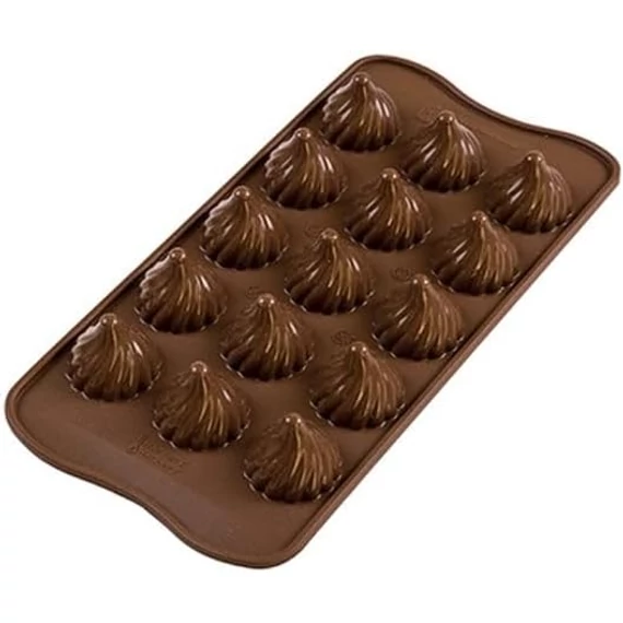 Szilikon forma csokoládékhoz "Choco Flame" - SilikoMart
