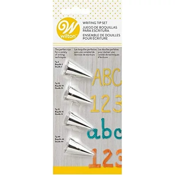 Díszítőcső készlet #3, #55, #13, #44, 4 db. - Wilton