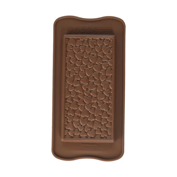 "Love Choco Bar" szilikon forma csokoládékhoz - SilikoMart