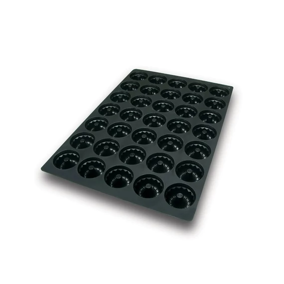  Mini Kuglof szilikon sütőforma, 35 üreg. - SilikoMart
