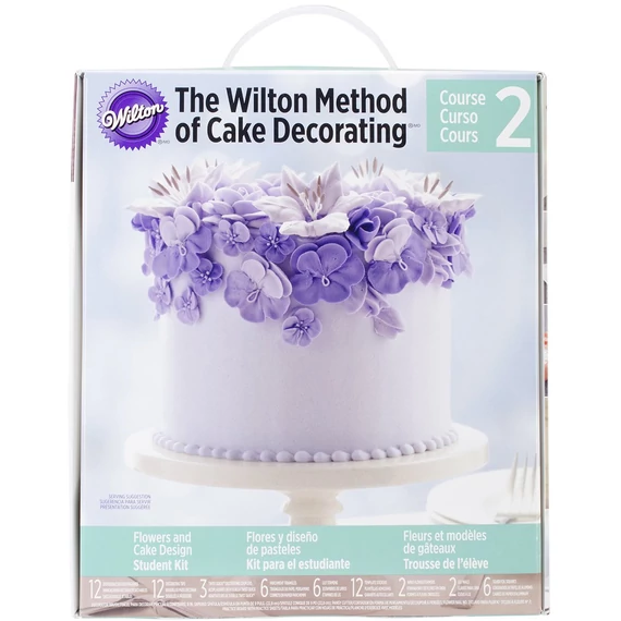 Torta díszítéshez és virágok eszköz készlet, 2. rész - Wilton