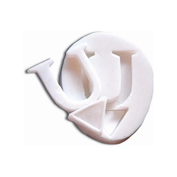  "U" betű szilikon forma - SilikoMart