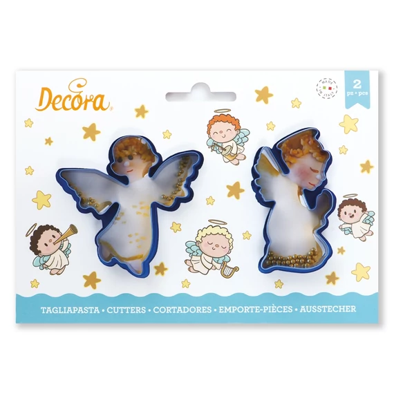 Angyal kiszúró szett, 2 db. - Decora