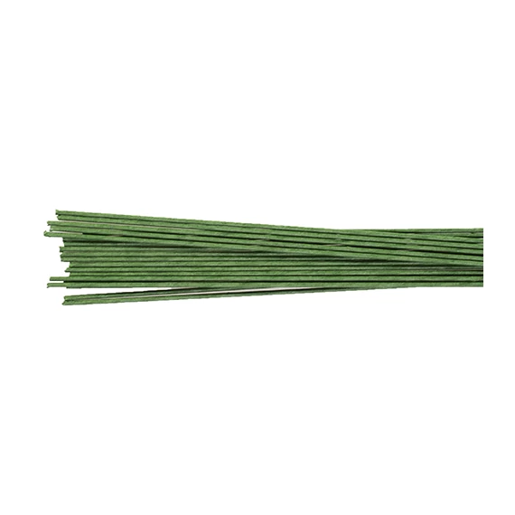 Zöld virág drót, 36 cm - 18 # - Culpitt