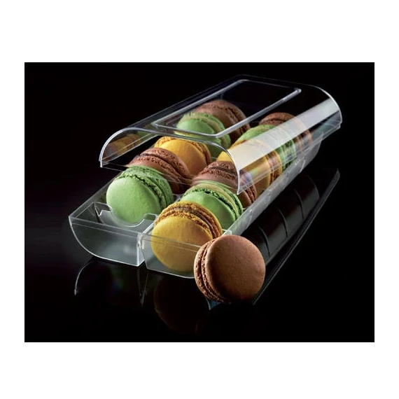 Macarons tartó 12 db. tárolására - SilikoMart