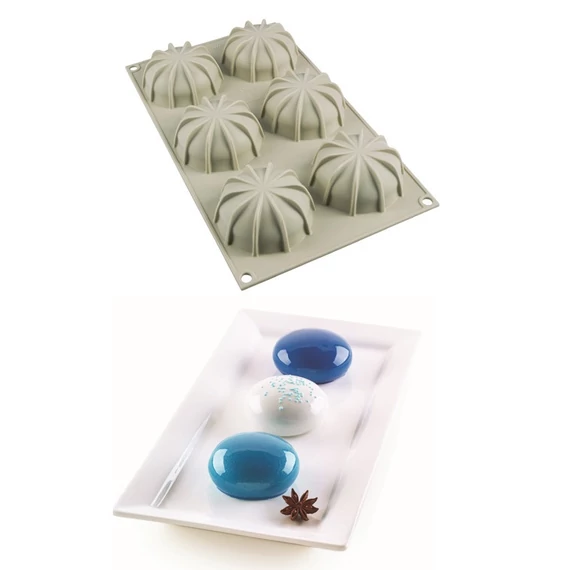 Szilikon tortaforma "Mini Goccia" - SilikoMart