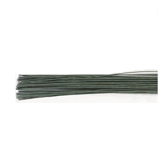 Zöld virág drót, 36 cm - 26 # - Culpitt