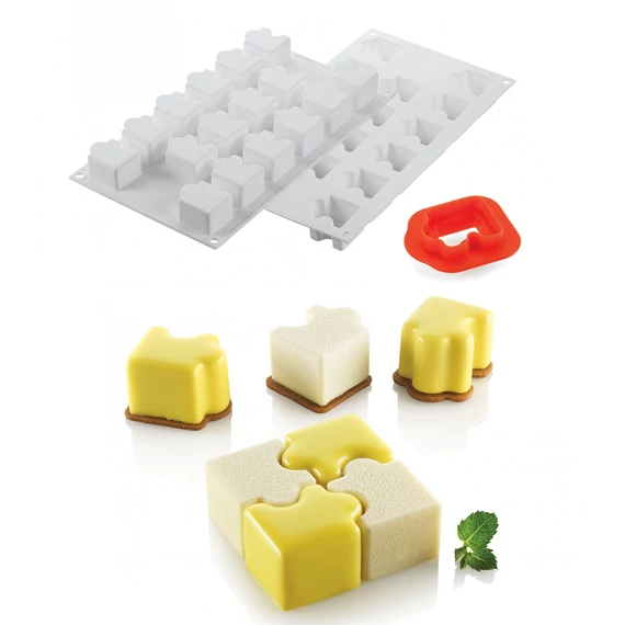 "PUZZLE30" sütőforma - SilikoMart