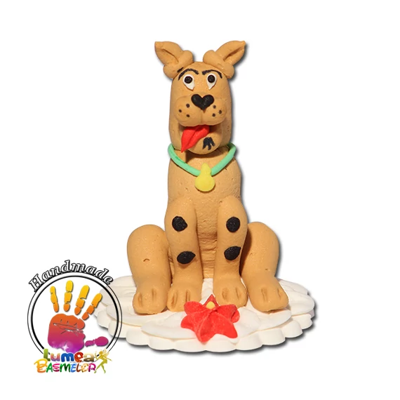 Scooby Doo tortadísz cukormasszából - Lumea