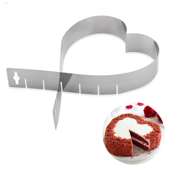 Állítható szív alakú tortaforma - Lumea