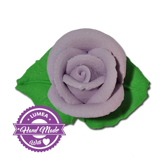 Lila icing rózsa, 8 db. - Lumea