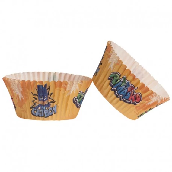 Pizsihősök muffin papír, 25 darab - deKora