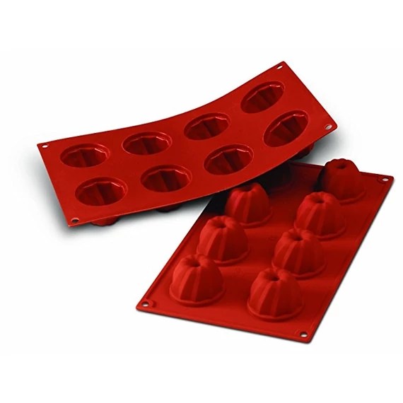 "Mini Classic Kuglóf" szilikon sütőforma, Ø: 5 cm x m4 cm - SilikoMart