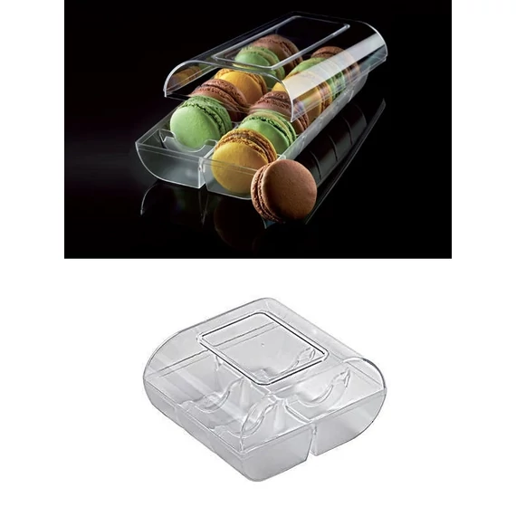 Macarons tartó 6 db. tárolására - SilikoMart