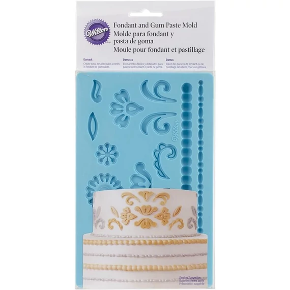 Damask szilikon forma  - Wilton