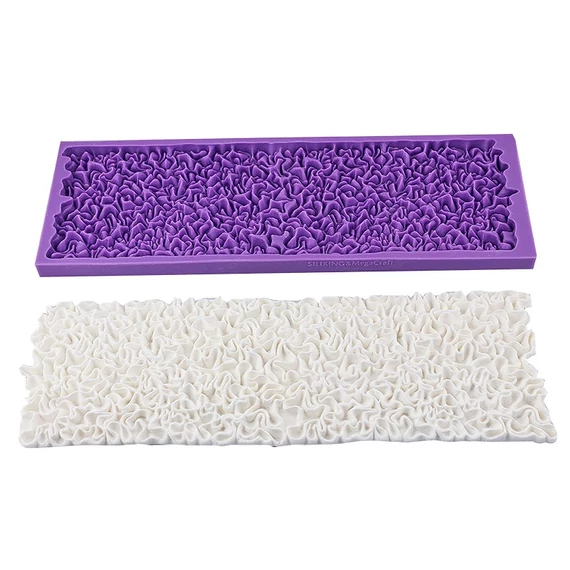 "Scrunch ruffle simpress" szilikon forma - Lumea