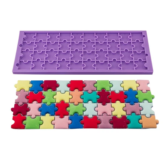 Puzzle mintás szilikon forma - Lumea