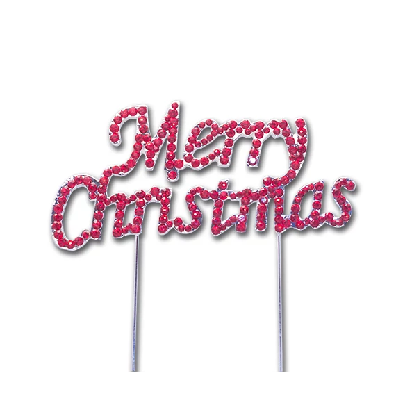 Merry Christmas strassz beszúró