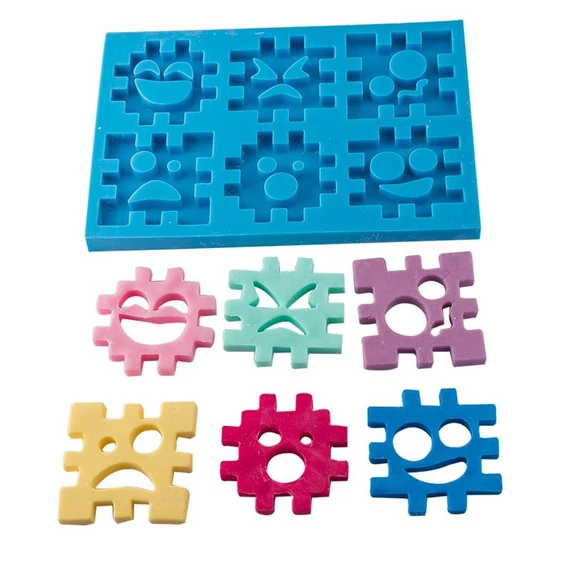 Puzzle szilikon forma - Lumea