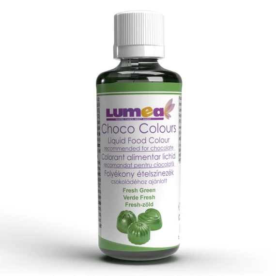 Freshzöld folyékony ételszínezék, 50ml - csokoládéhoz ajánlott - Lumea