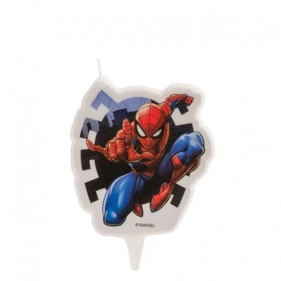 Spider-Man születésnapi gyertya, 2D - deKora