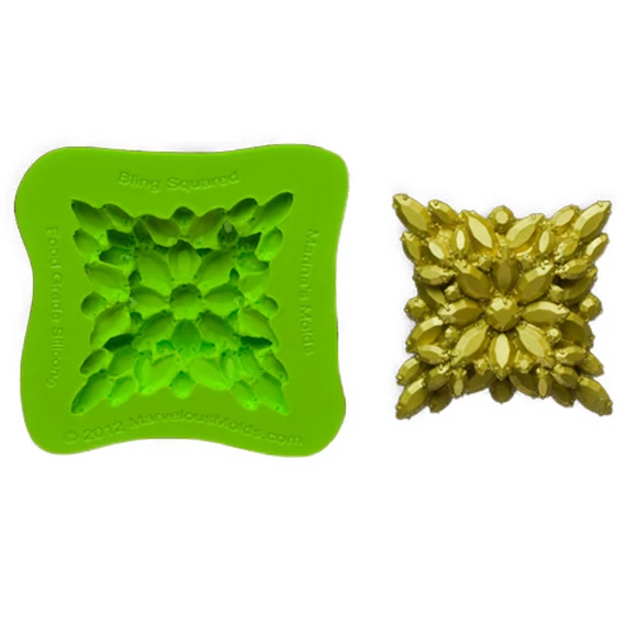 Bling Squared szilikon forma - Marvelous Molds