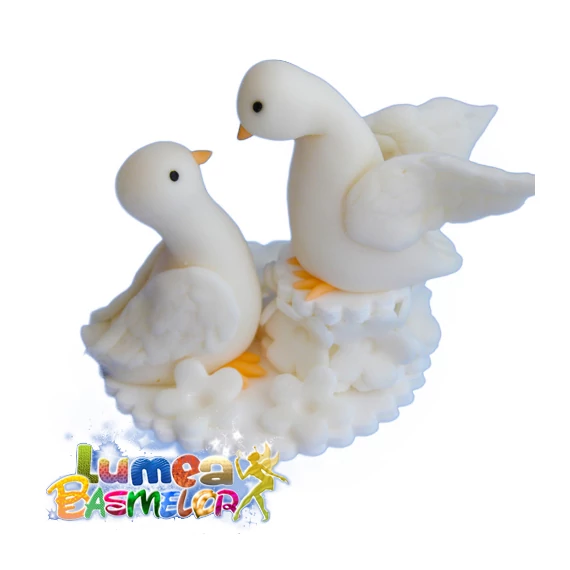 Galamb nászpár cukkormasszából - Lumea
