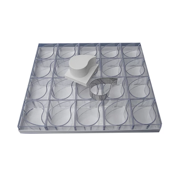 Mousse csepp torta forma, 20 db.