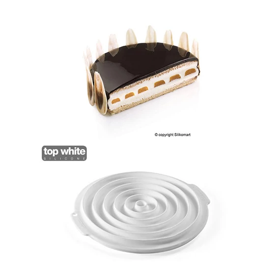 "INSERT DECOR ROUND" szilikon sütőforma - SilikoMart