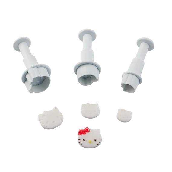 Hello Kitty kiszúró szett, 3 db. - Lumea