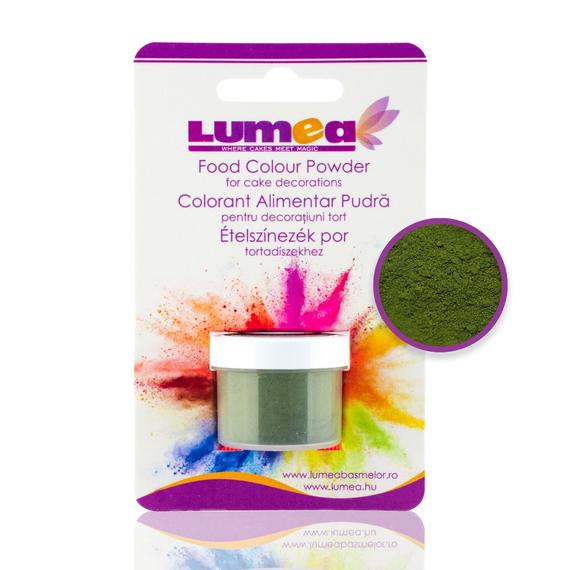 Fűzöld ételfestékpor, 2.5g - Lumea