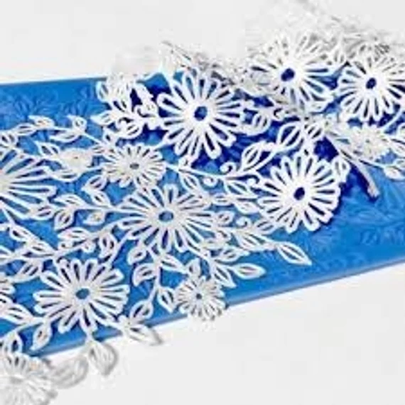 Csipke mintás szilikon - Summer Breeze - Crystal Lace