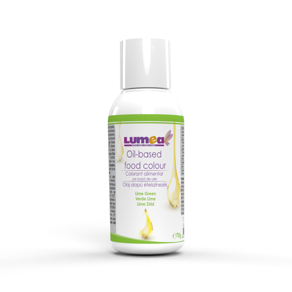 Olaj alapú Lime zöld ételszínezék, 70g - Lumea