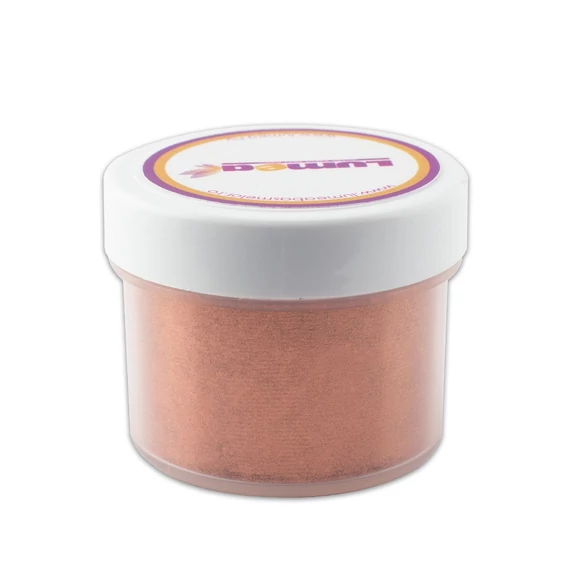 Por állagú, felületi színezék Ragyogó réz, 4g - Lumea Colors