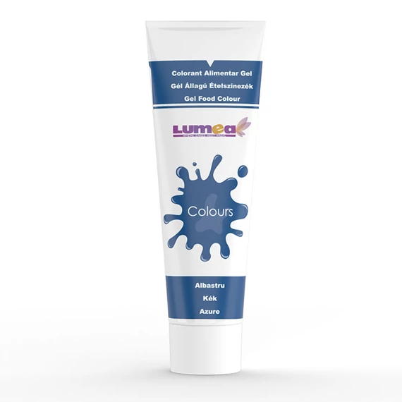 Kék ételfesték gél, 30g - Lumea