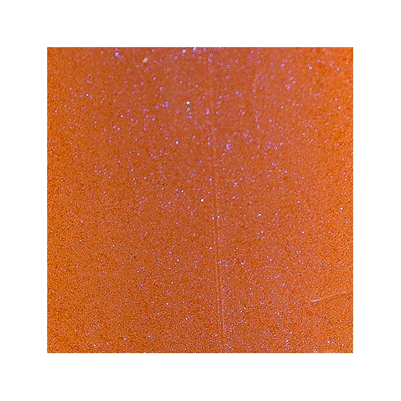 Por állagú, felületi színezék, Narancssárga gyöngyfényű csillámpor, 3g - Lumea