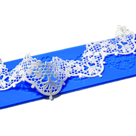 Csipke mintás szilikon "Twilight" - Crystal Lace