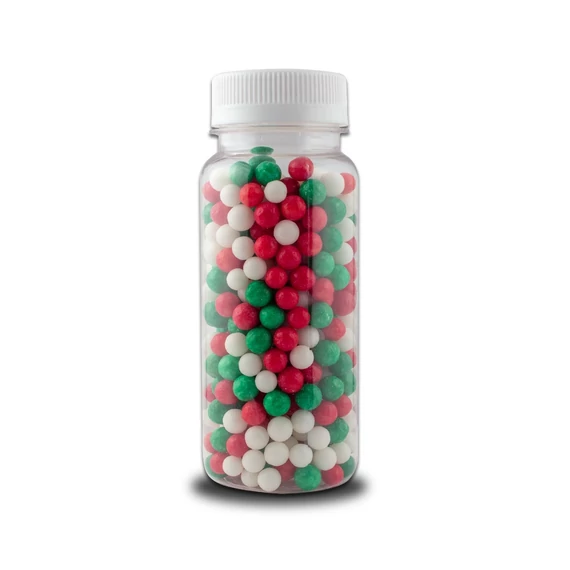 Karácsony mix cukorgyöngy, 7mm, 130g - Lumea