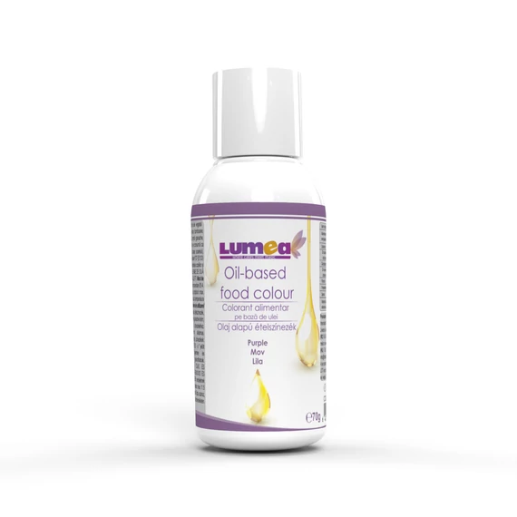 Olaj alapú Lila ételszínezék, 70g - Lumea
