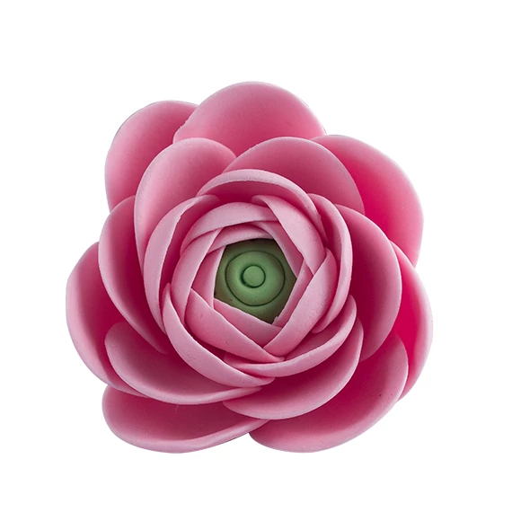 Rózsaszín boglárka cukormasszából - Lumea