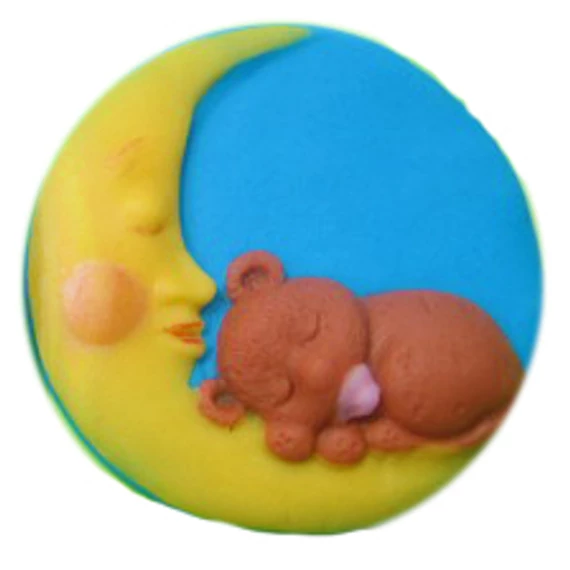 Hold és macis szilikon forma - First impression Molds