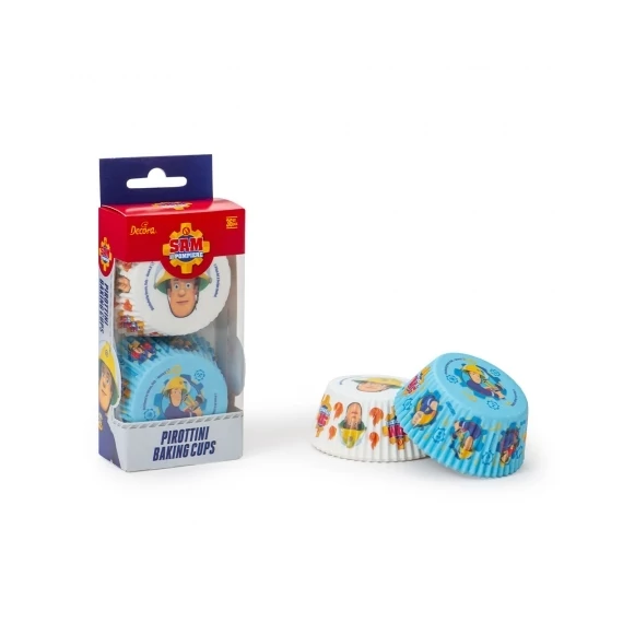 Sam a tűzoltó muffin papír, 36 darab - Decora