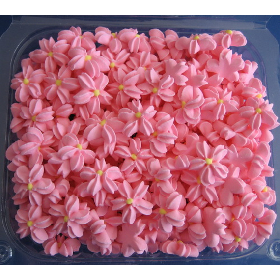 Rózsaszín cukorvirág szett, 300g - Lumea