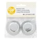 Mini ezüst muffin papír, 36 db. - Wilton