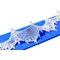 Csipke mintás szilikon &quot;Zara&quot; - Crystal Lace