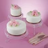 Fehér torta, muffin állvány, Ø21, Ø26, Ø31 cm, 3 db. - Wilton