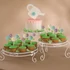 Fehér torta, muffin állvány, Ø21, Ø26, Ø31 cm, 3 db. - Wilton