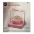 Átlátszó, Rózsaszín muffin doboz szett, 20 db. - Wilton