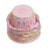 Virág alakú Rózsaszín, virág mintás muffin papír, 12 db. - Wilton
